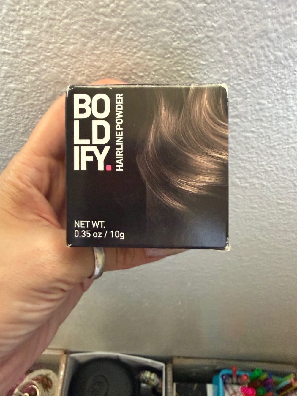 BOLDIFY Hairline Powder - 0.35 oz (10 g) - Ash Brown - Exp 01/28